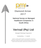 PMR Diamond Arrow Award Pathology 2017